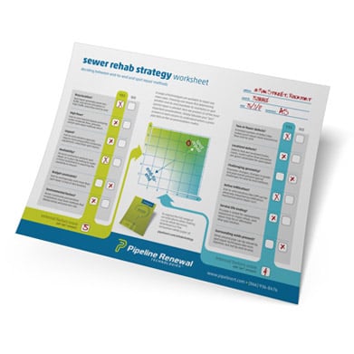 FREE Sewer Rehab Strategy Worksheet