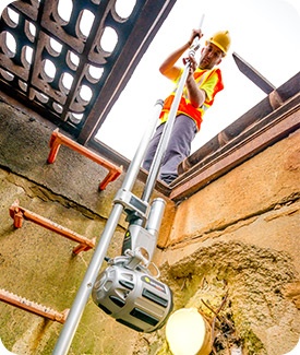 Quickview airHD assessing sewer